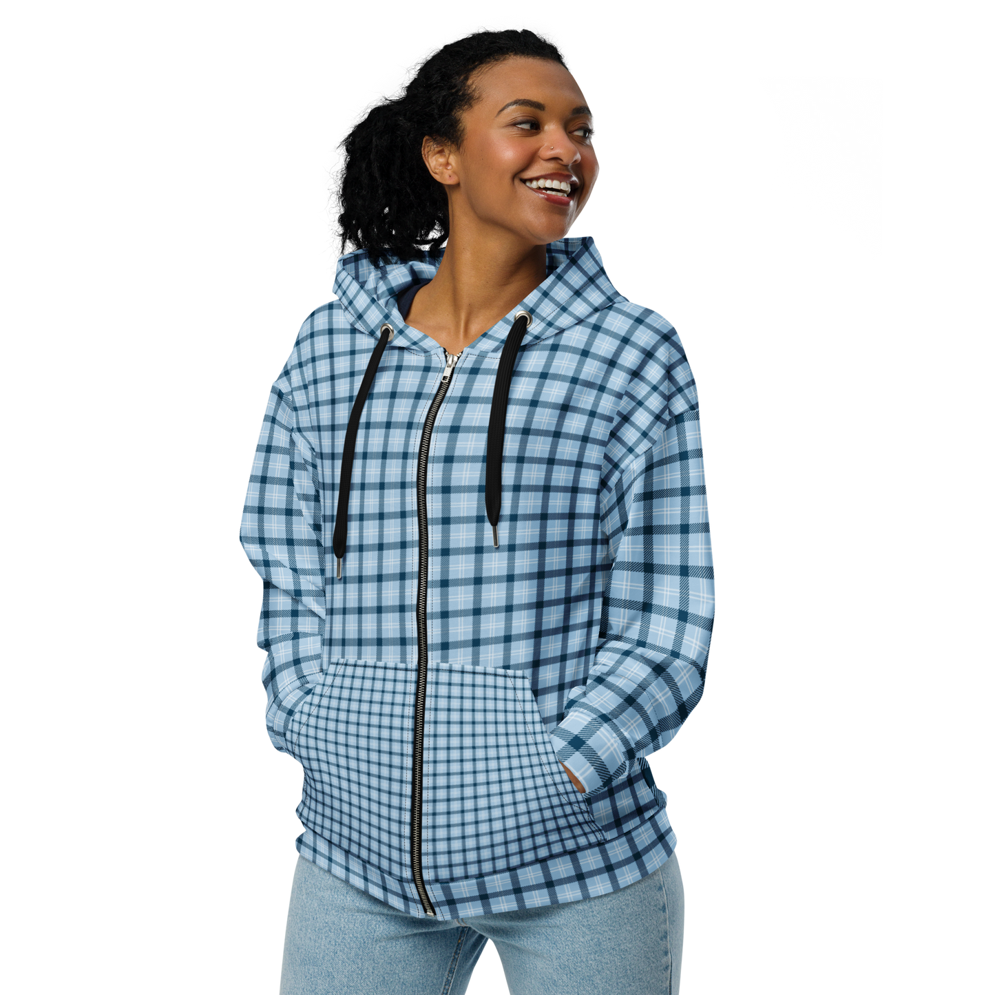 Unisex zip hoodie