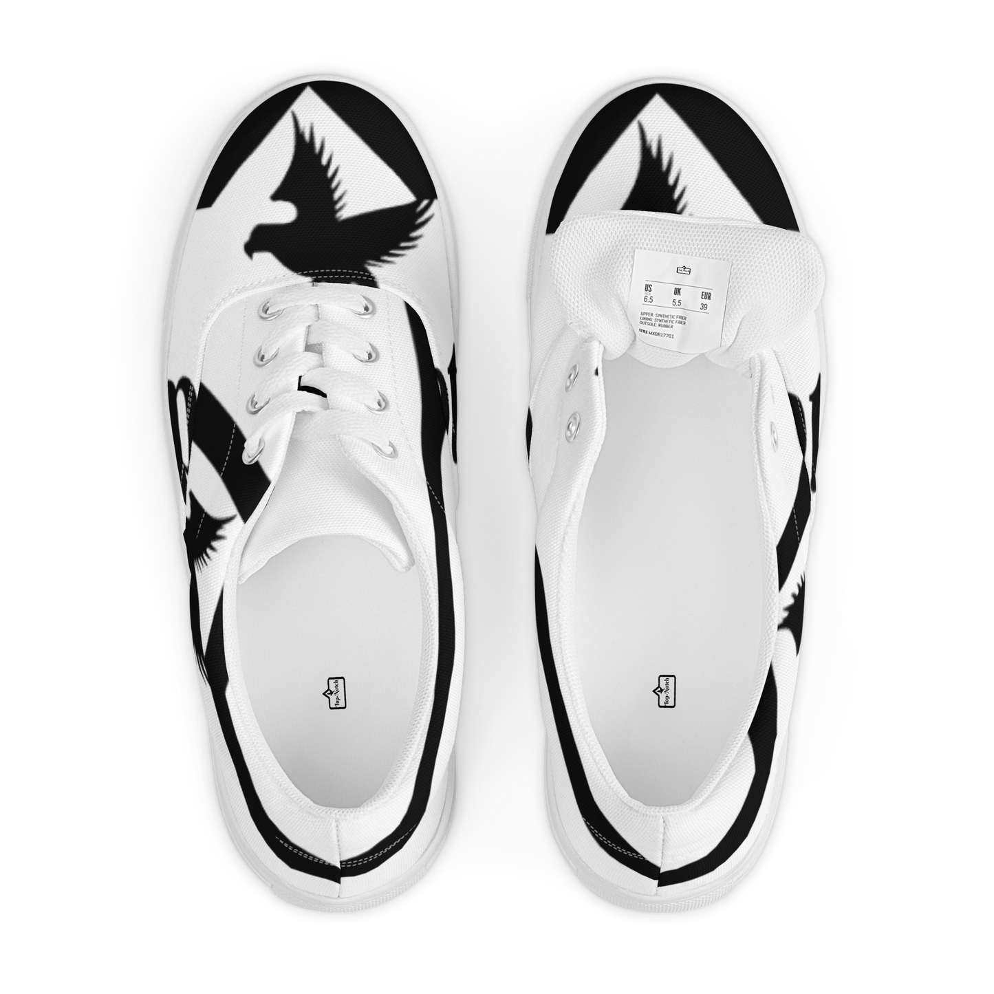 Men’s lace-up canvas shoes