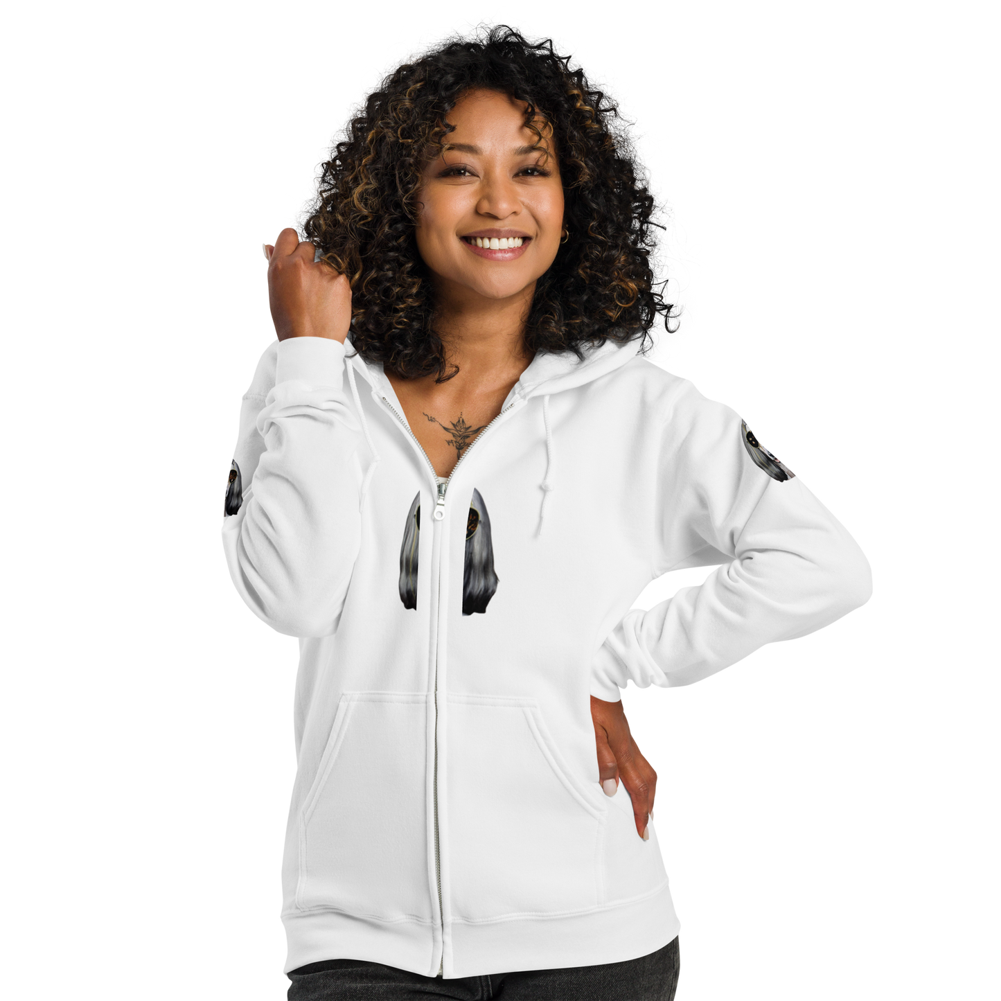 Unisex heavy blend zip hoodie