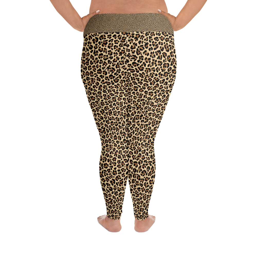 All-Over Print Plus Size Leggings