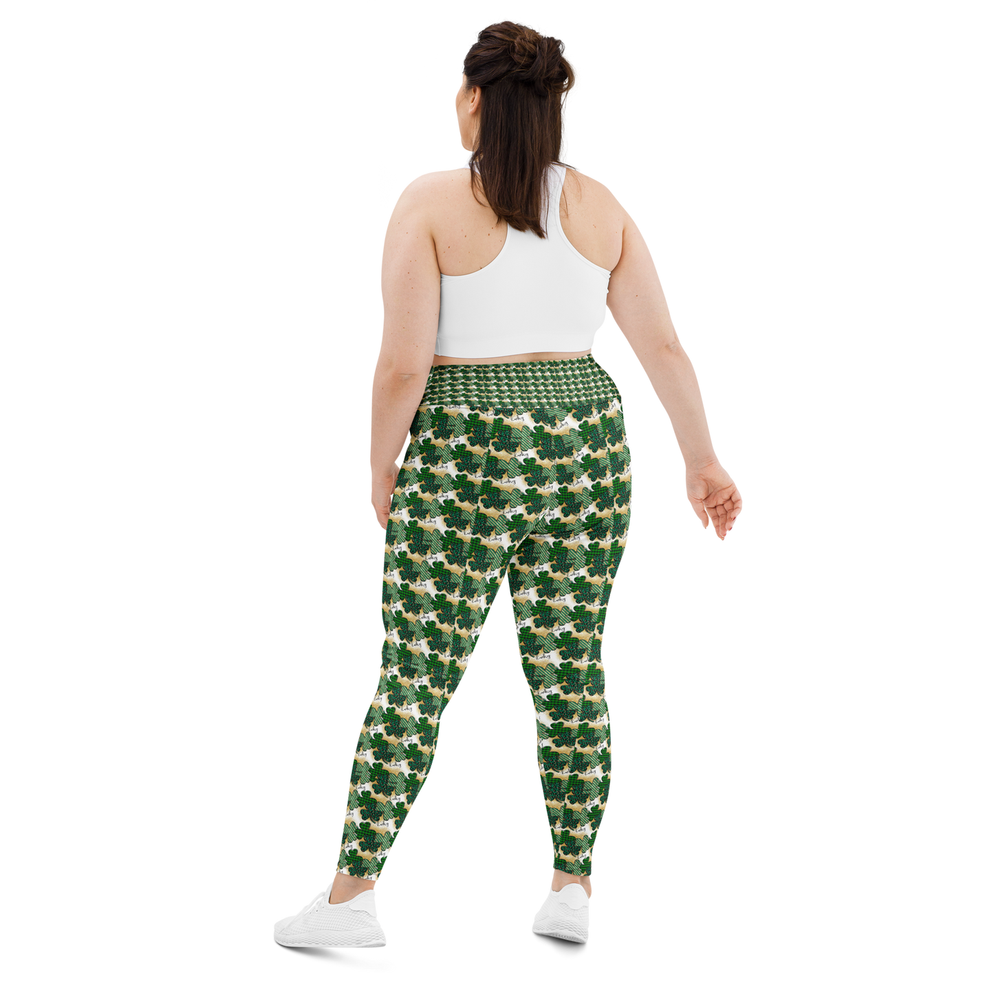 All-Over Print Plus Size Leggings