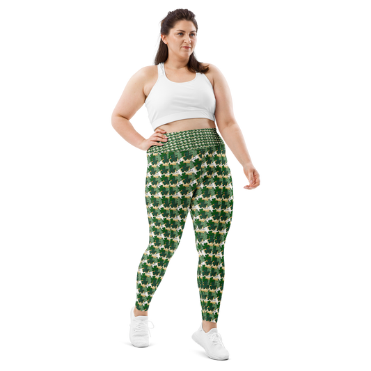 All-Over Print Plus Size Leggings