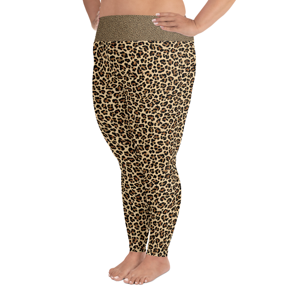 All-Over Print Plus Size Leggings