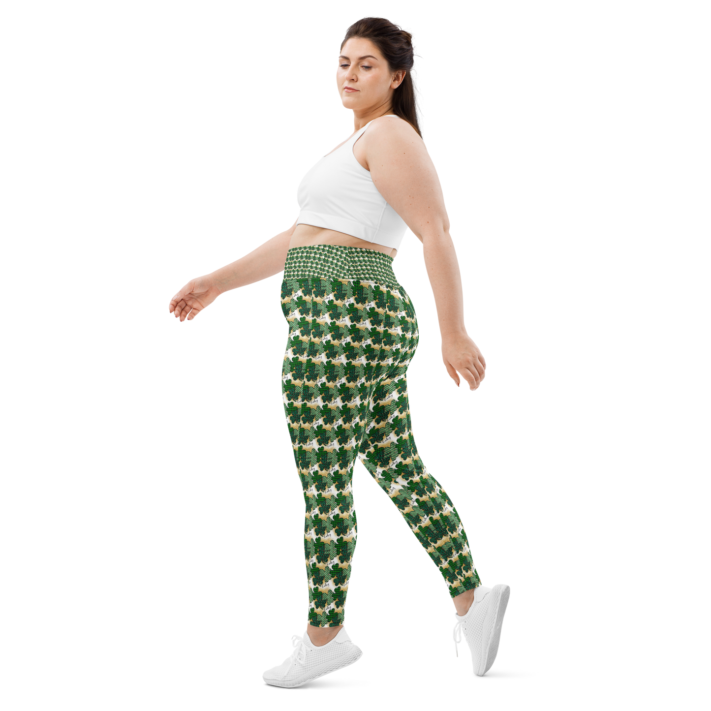 All-Over Print Plus Size Leggings