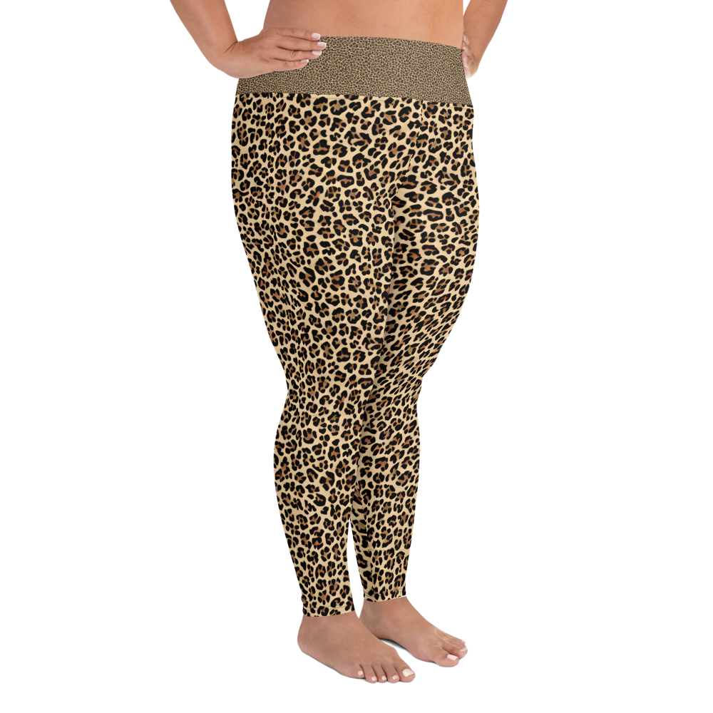 All-Over Print Plus Size Leggings