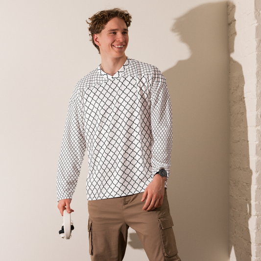 Recycled hockey fan jersey