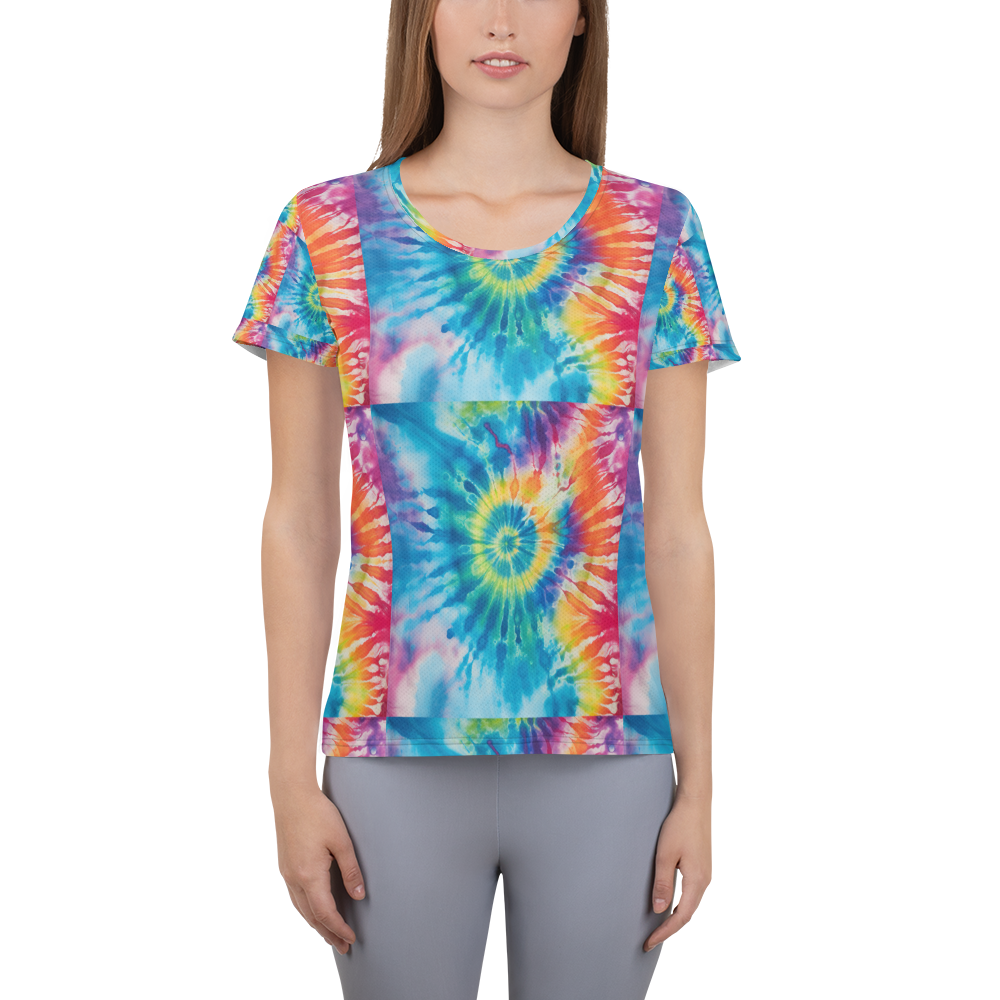 All-Over Print Women's Athletic T-shirt