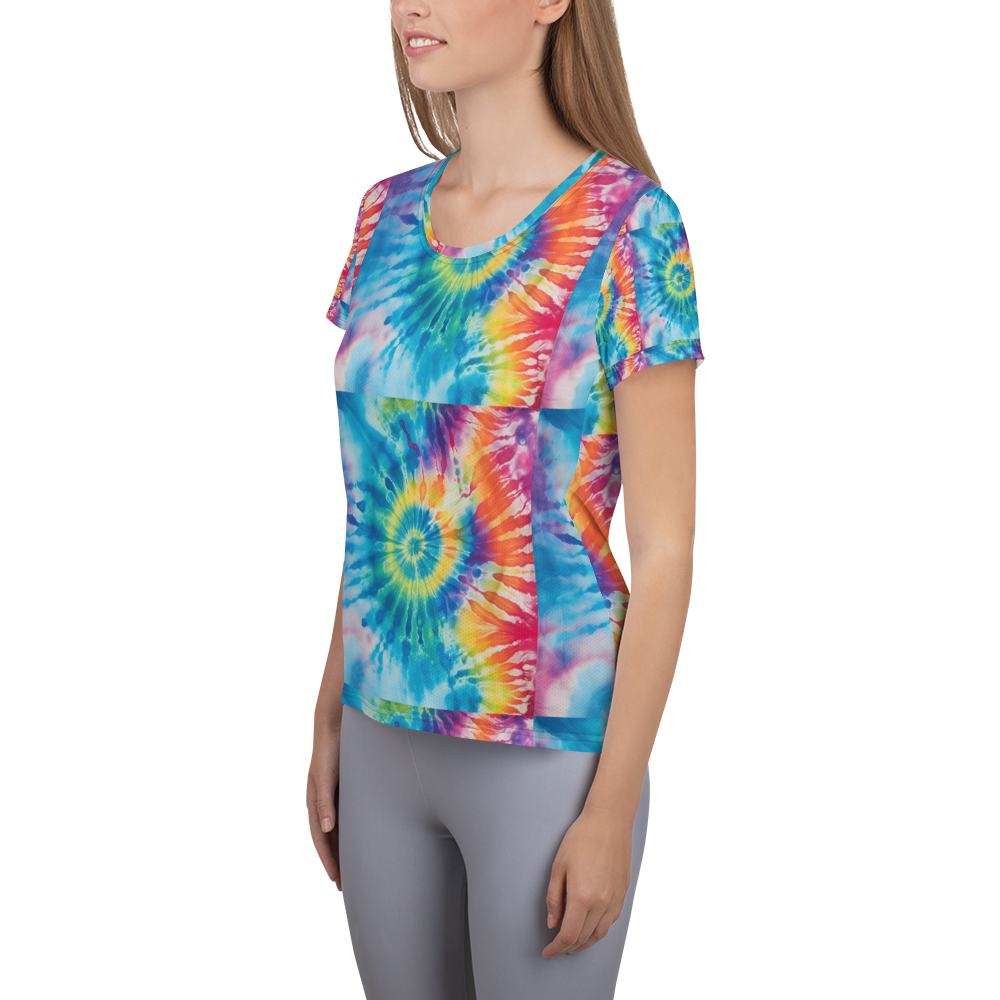 All-Over Print Women's Athletic T-shirt