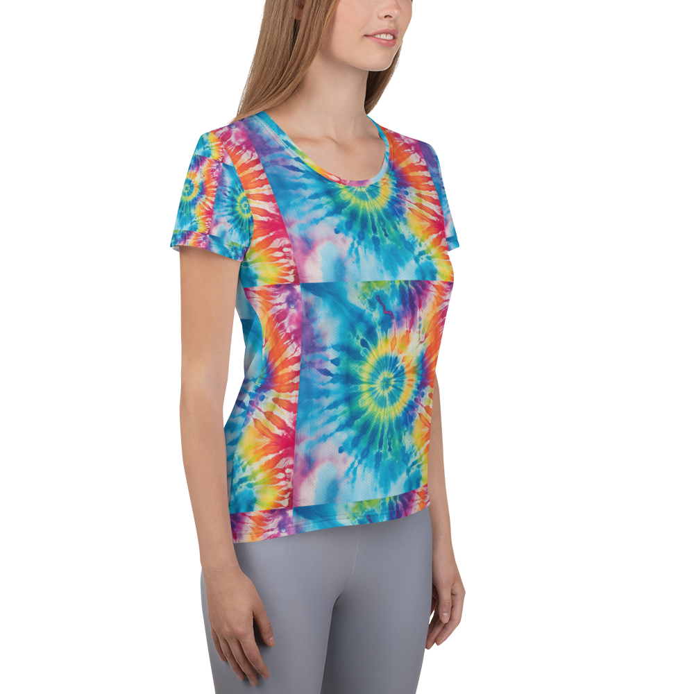 All-Over Print Women's Athletic T-shirt