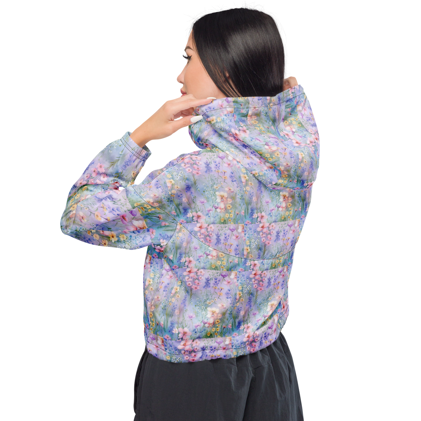 Women’s cropped windbreaker