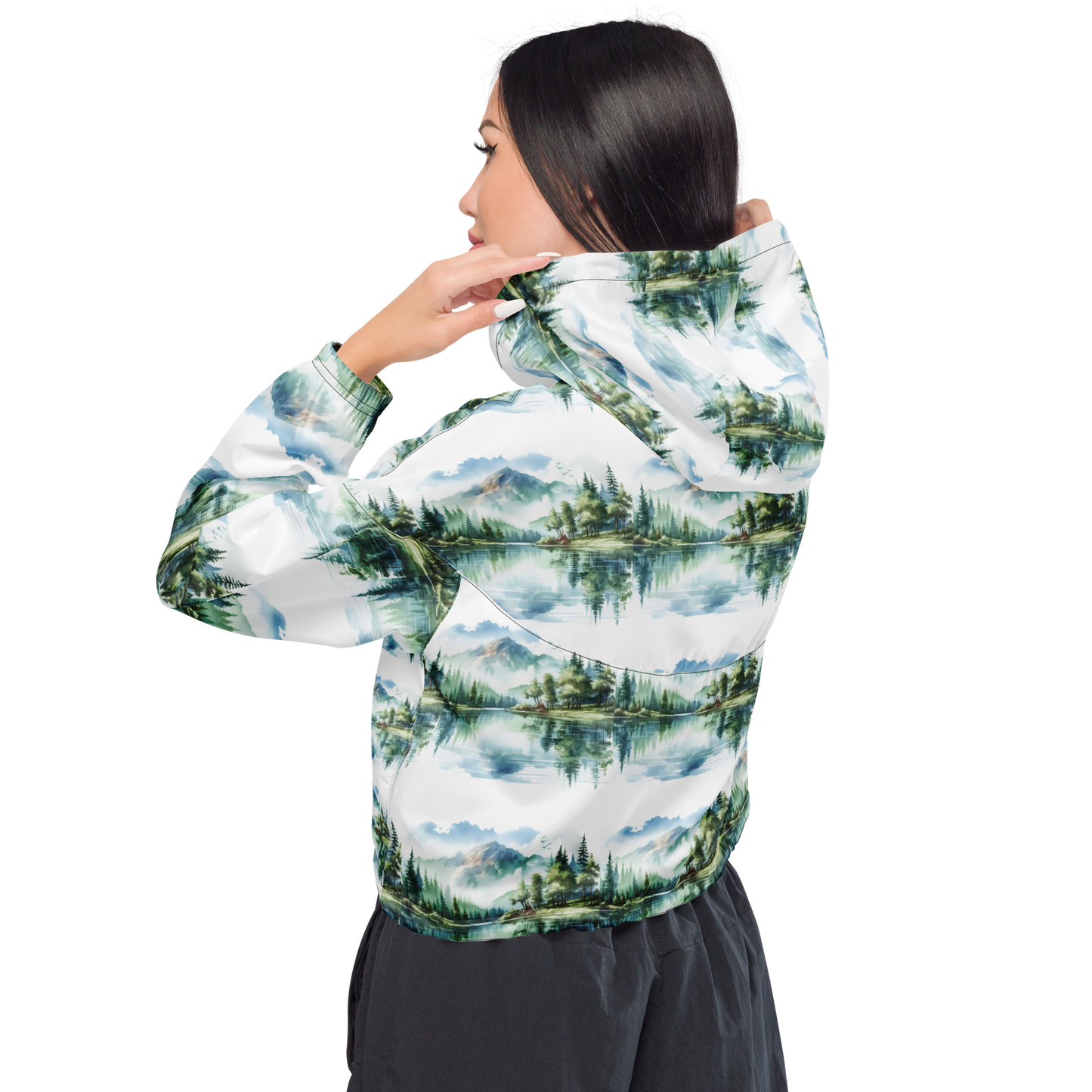 Women’s cropped windbreaker