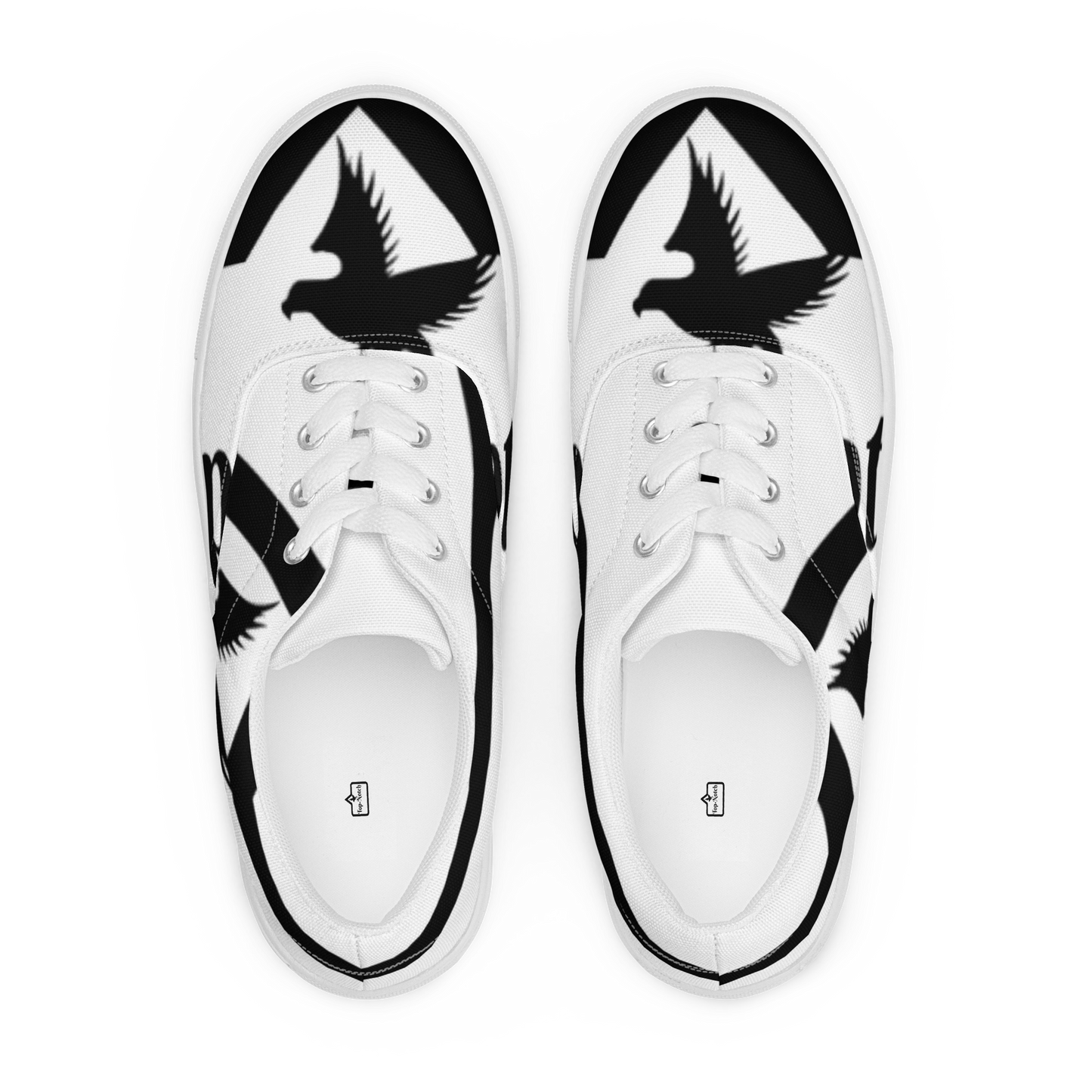 Men’s lace-up canvas shoes