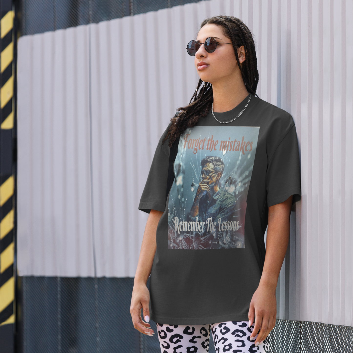 Oversized faded t-shirt