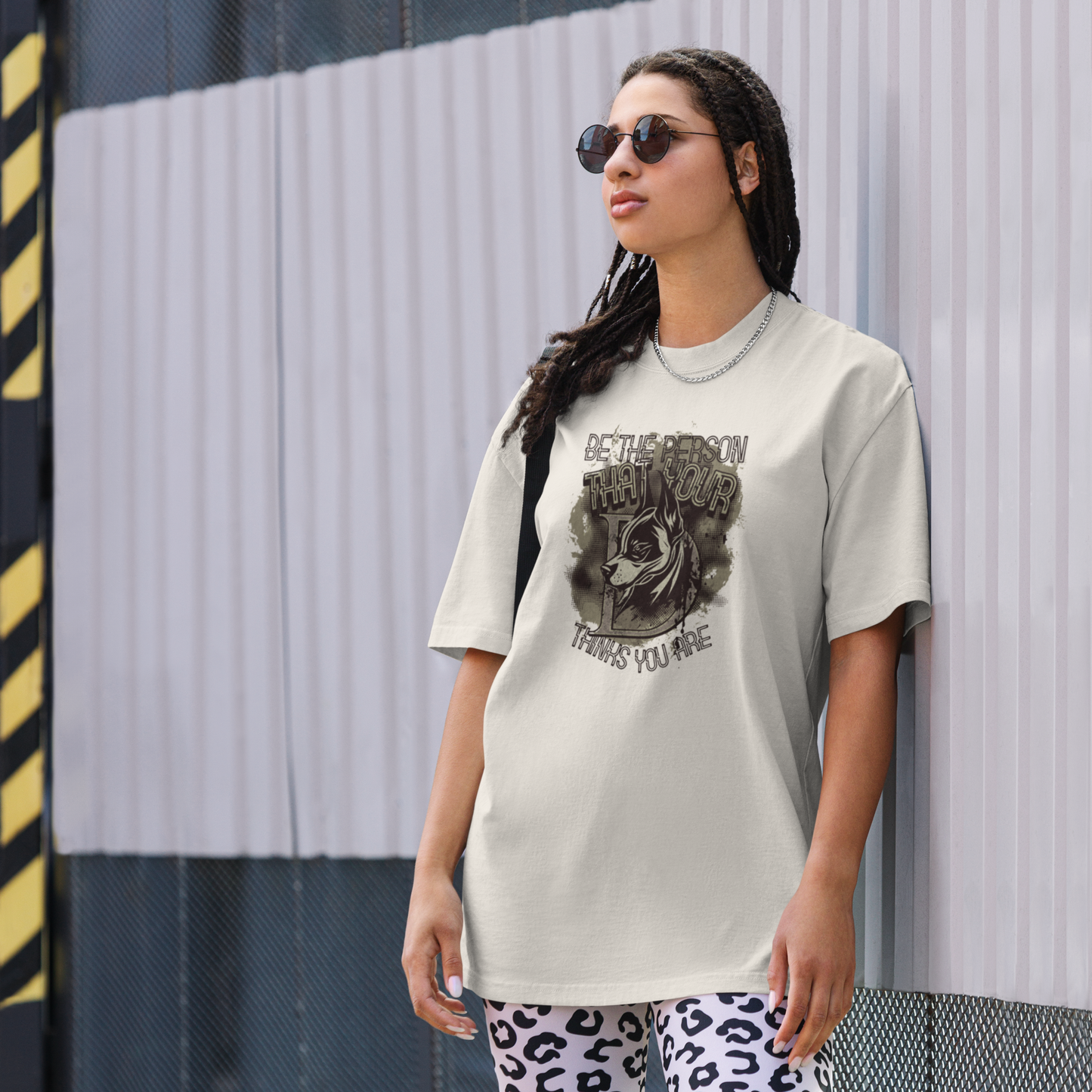 Oversized faded t-shirt