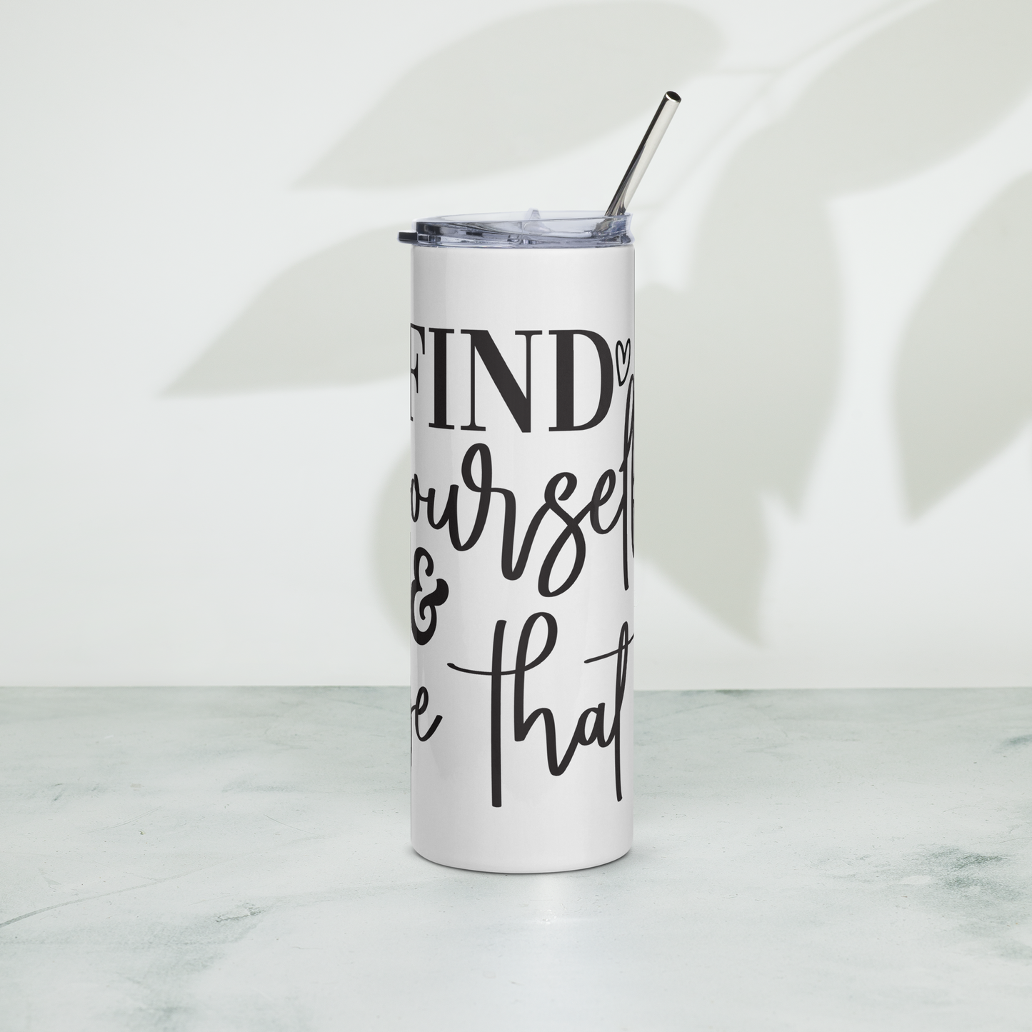 Stainless steel tumbler