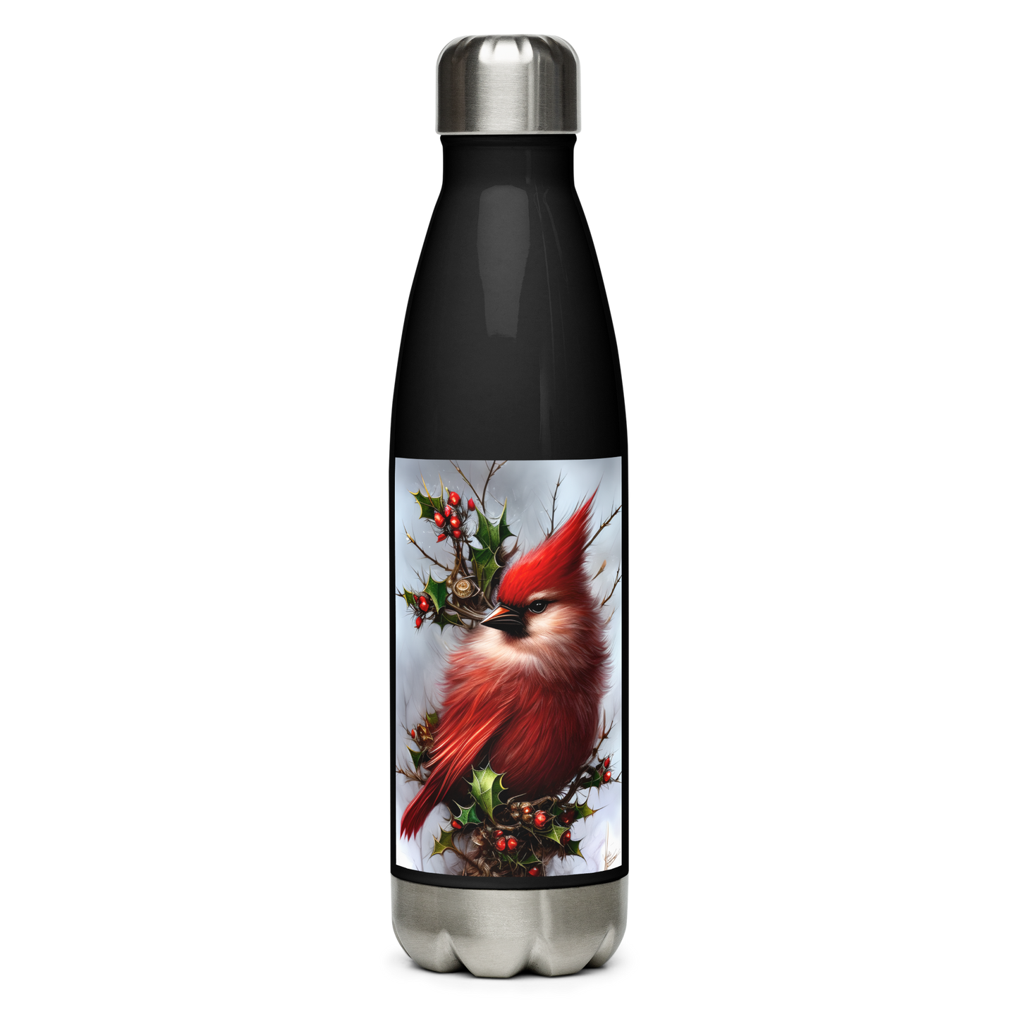 Stainless steel water bottle