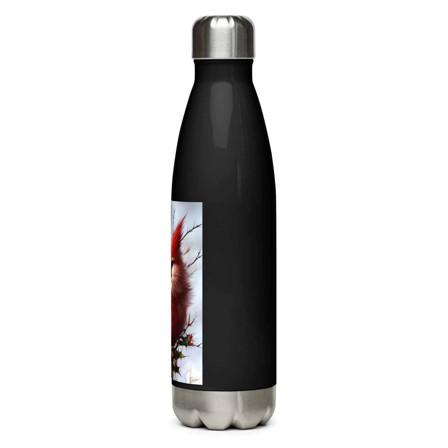 Stainless steel water bottle