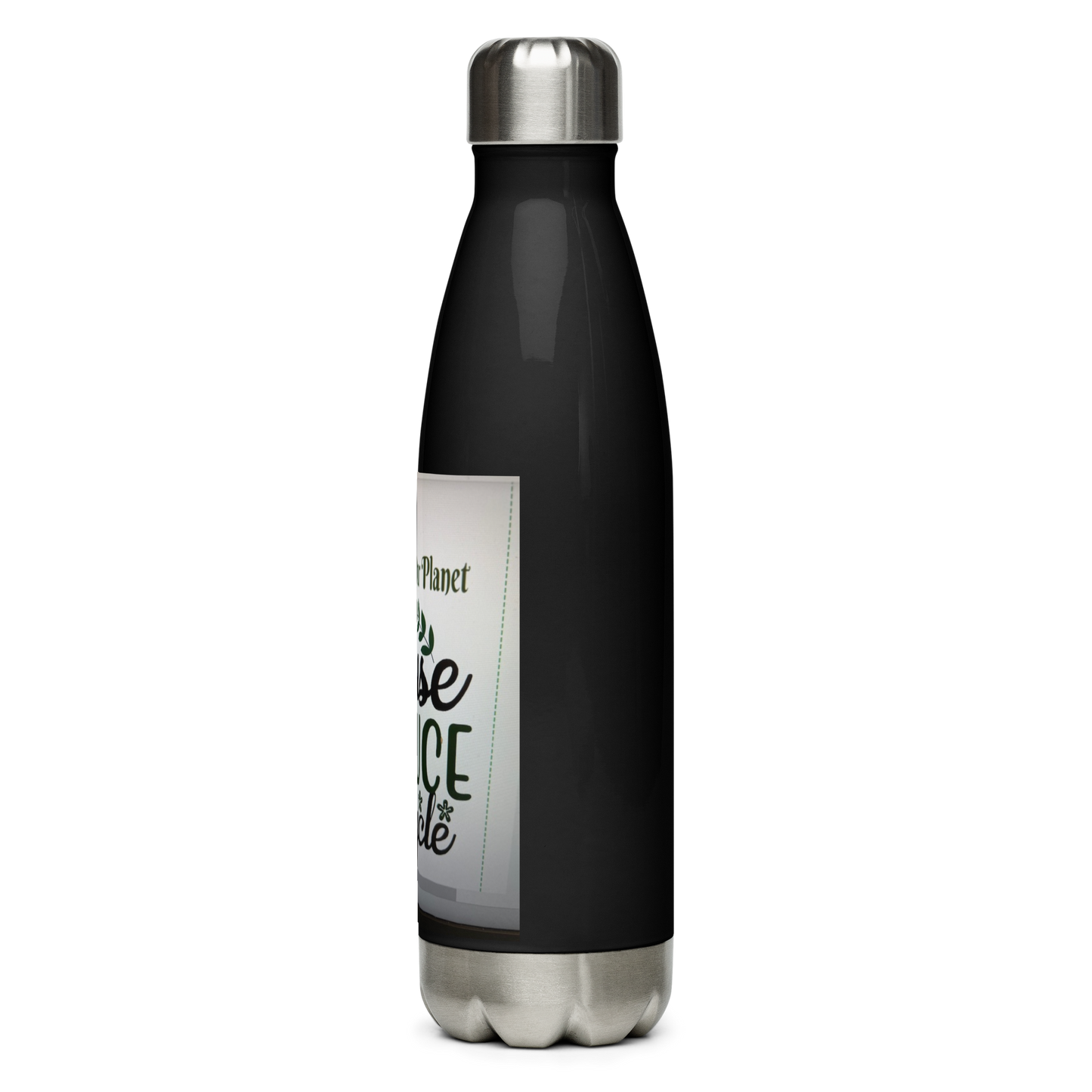 Stainless steel water bottle