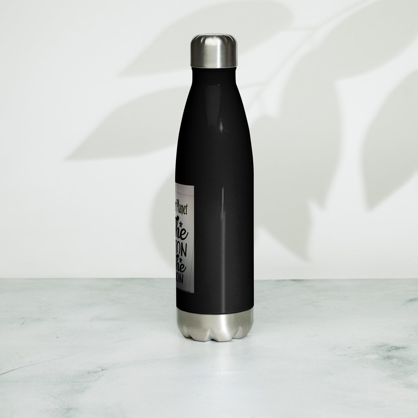 Stainless steel water bottle