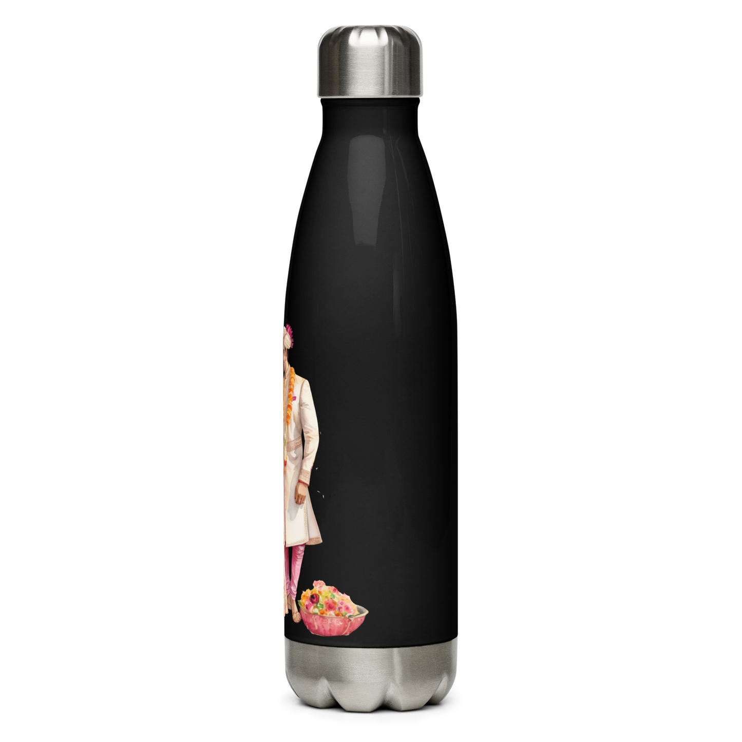 Stainless steel water bottle