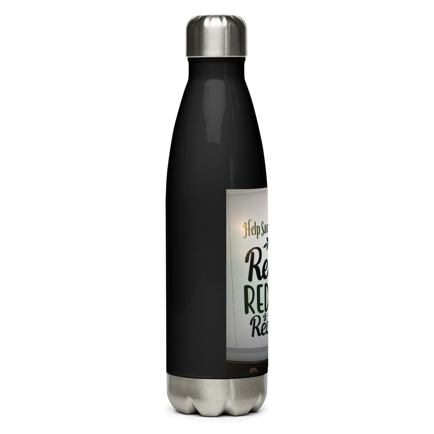 Stainless steel water bottle