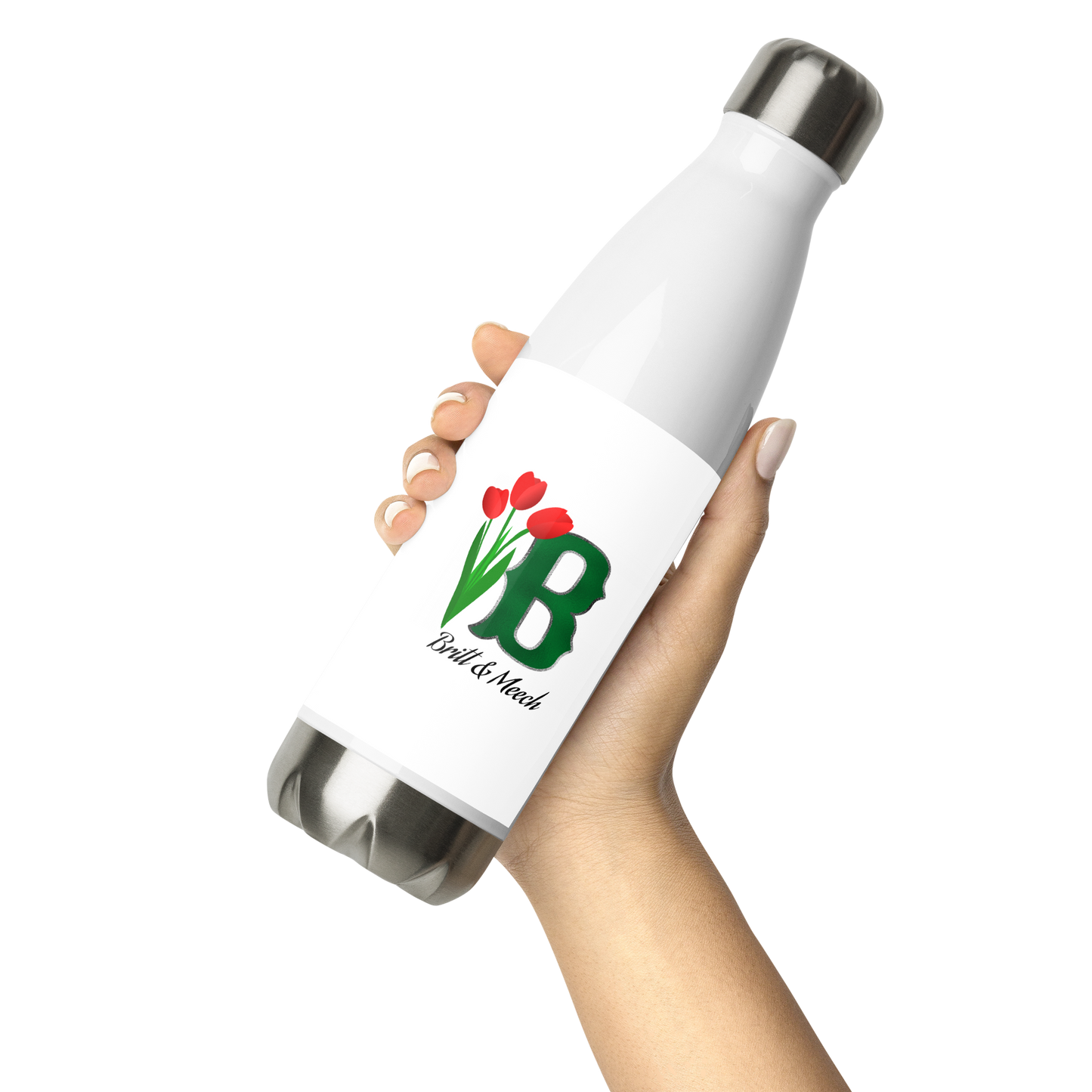 Stainless steel water bottle