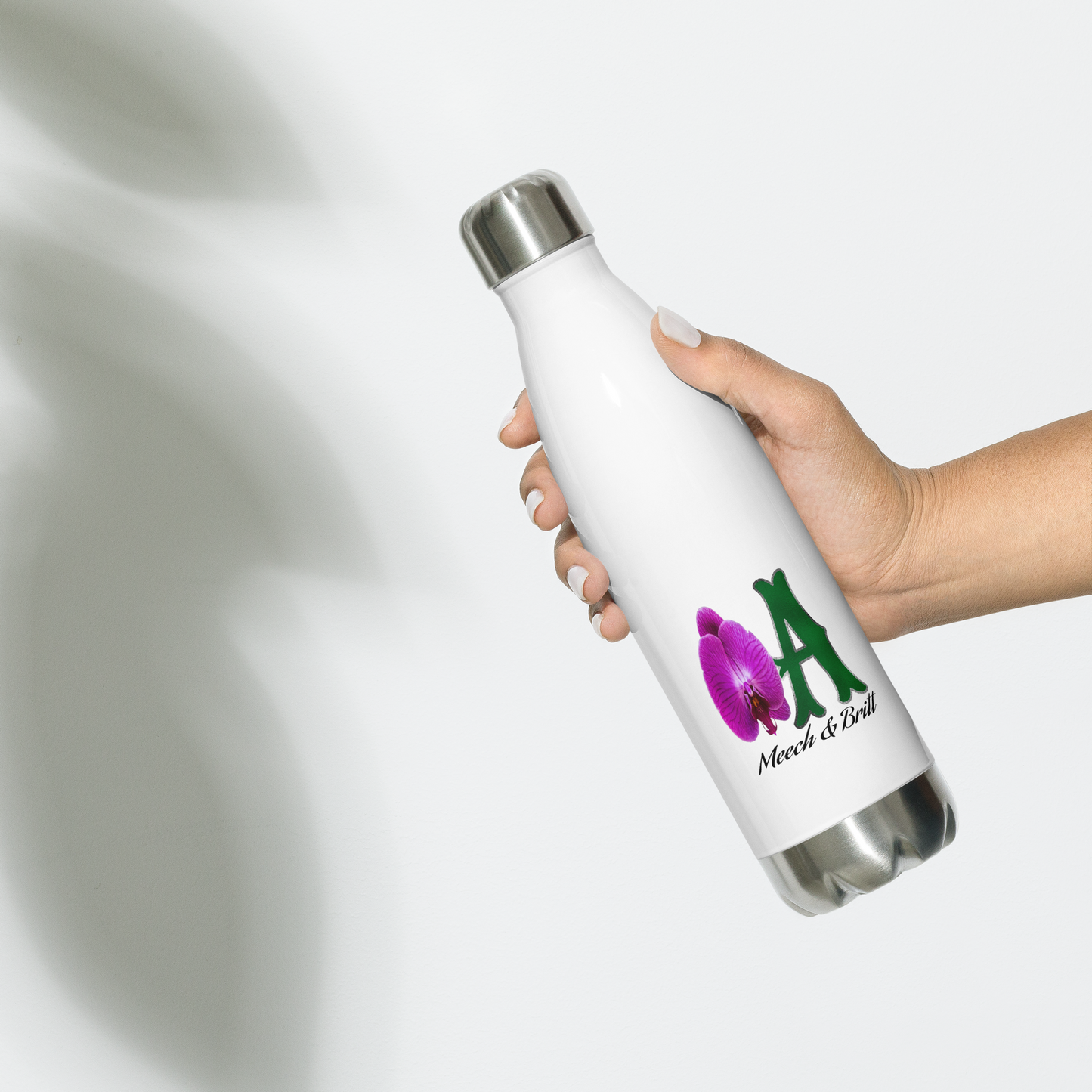 Stainless steel water bottle