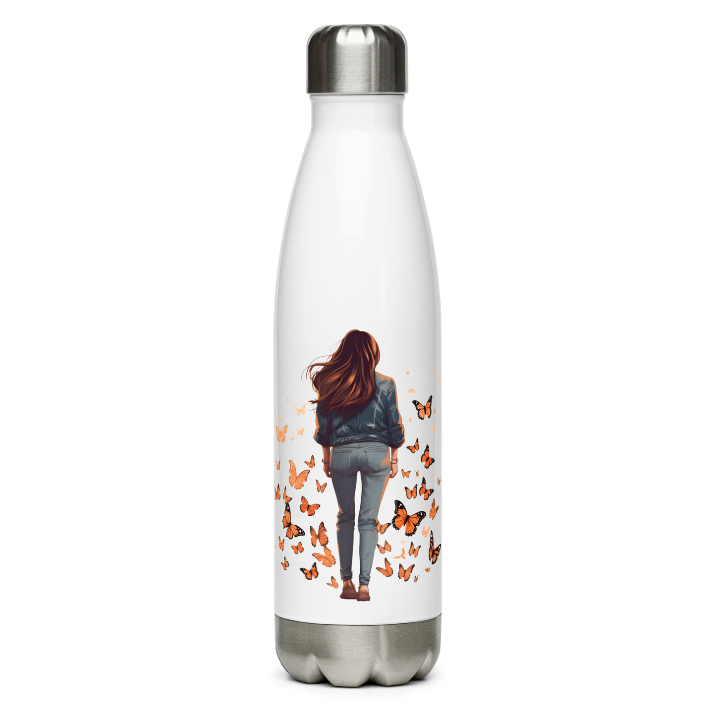 Stainless steel water bottle