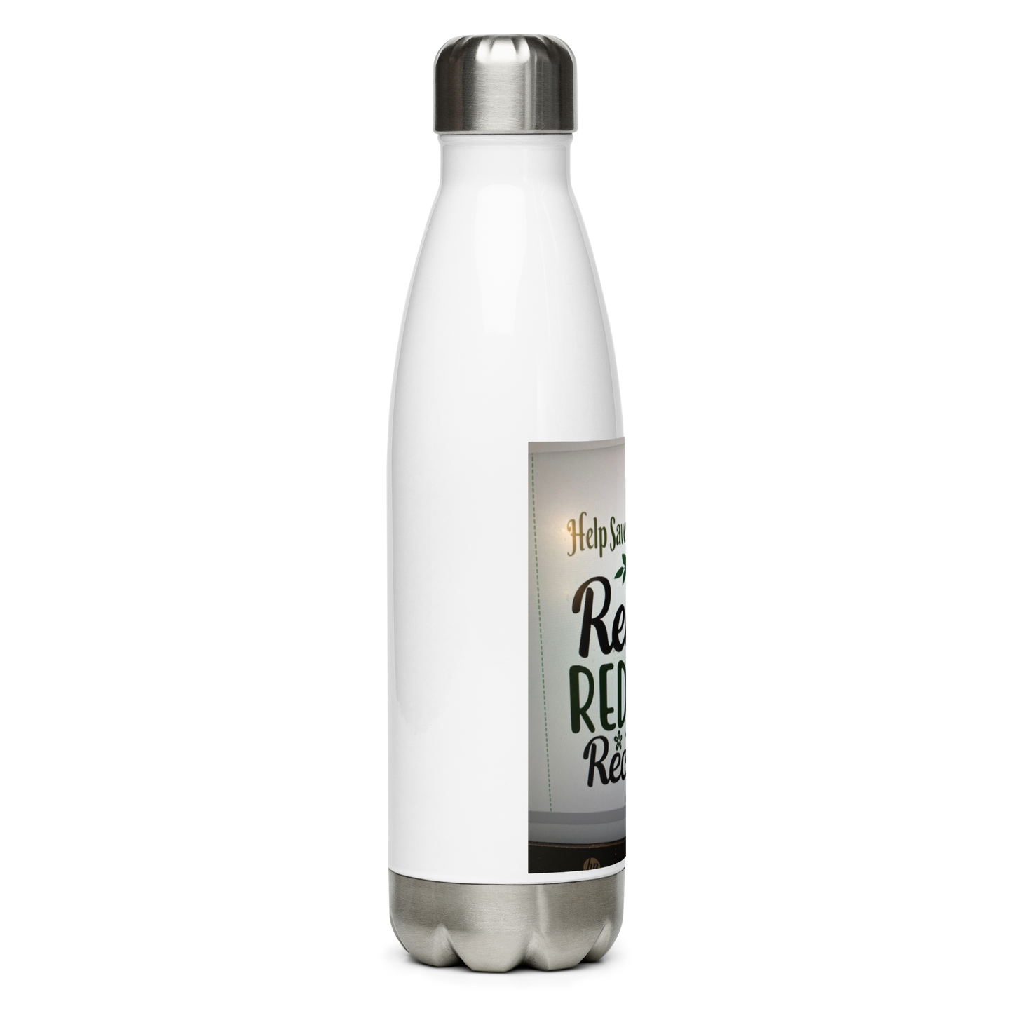 Stainless steel water bottle