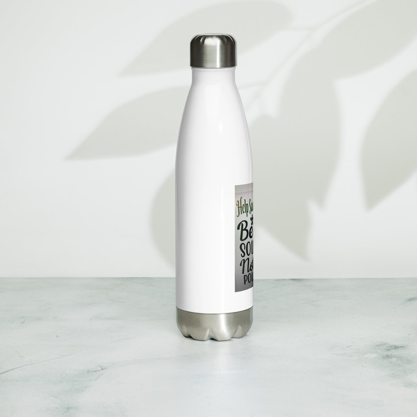 Stainless steel water bottle