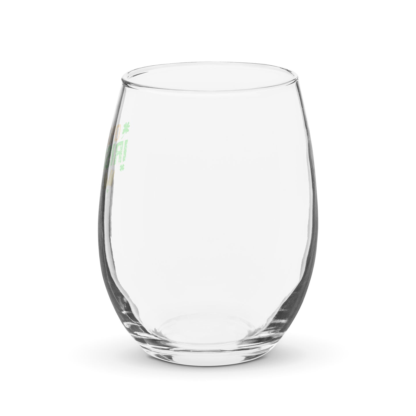 Stemless wine glass