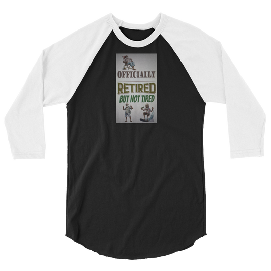 3/4 sleeve raglan shirt