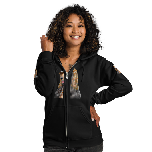 Unisex heavy blend zip hoodie