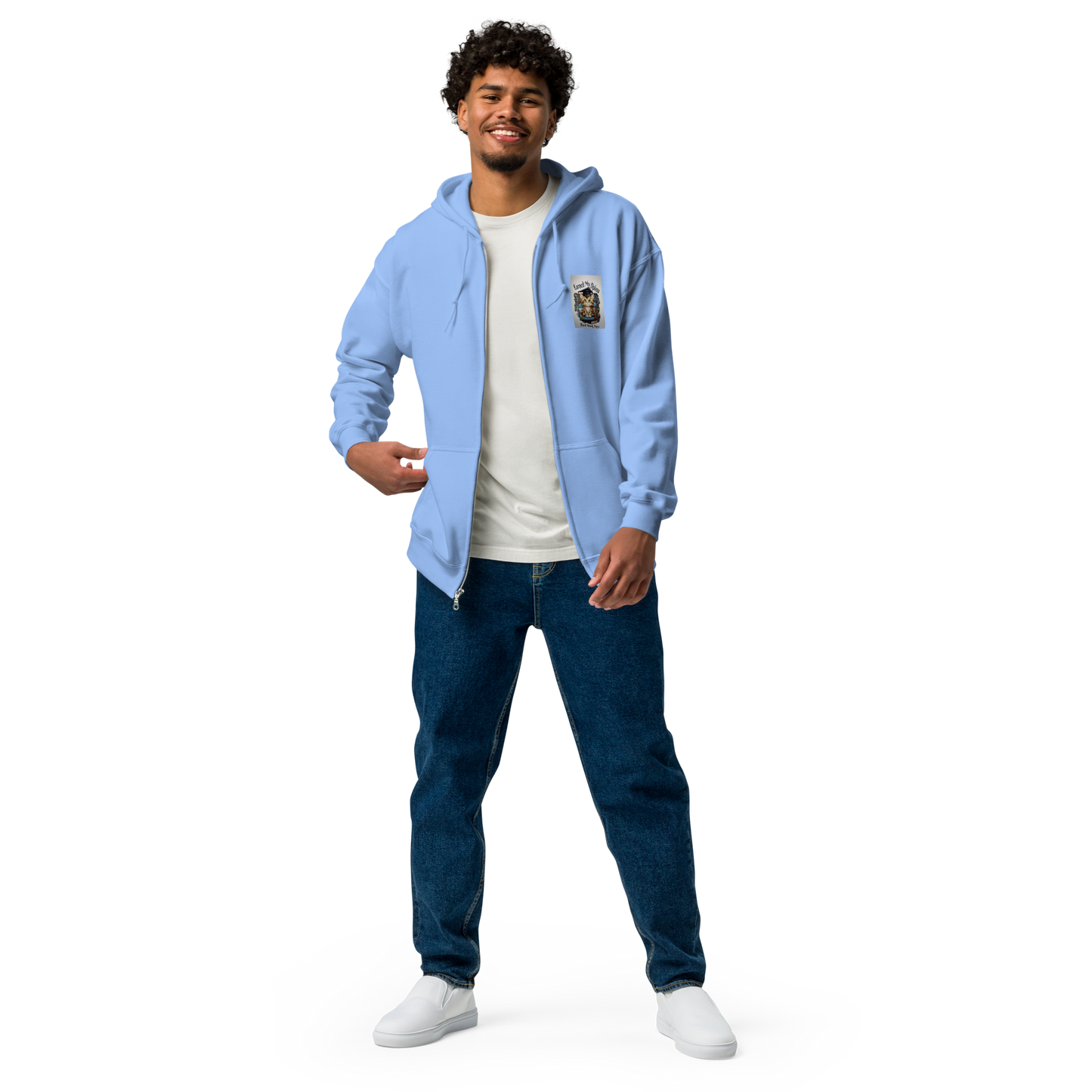 Unisex heavy blend zip hoodie