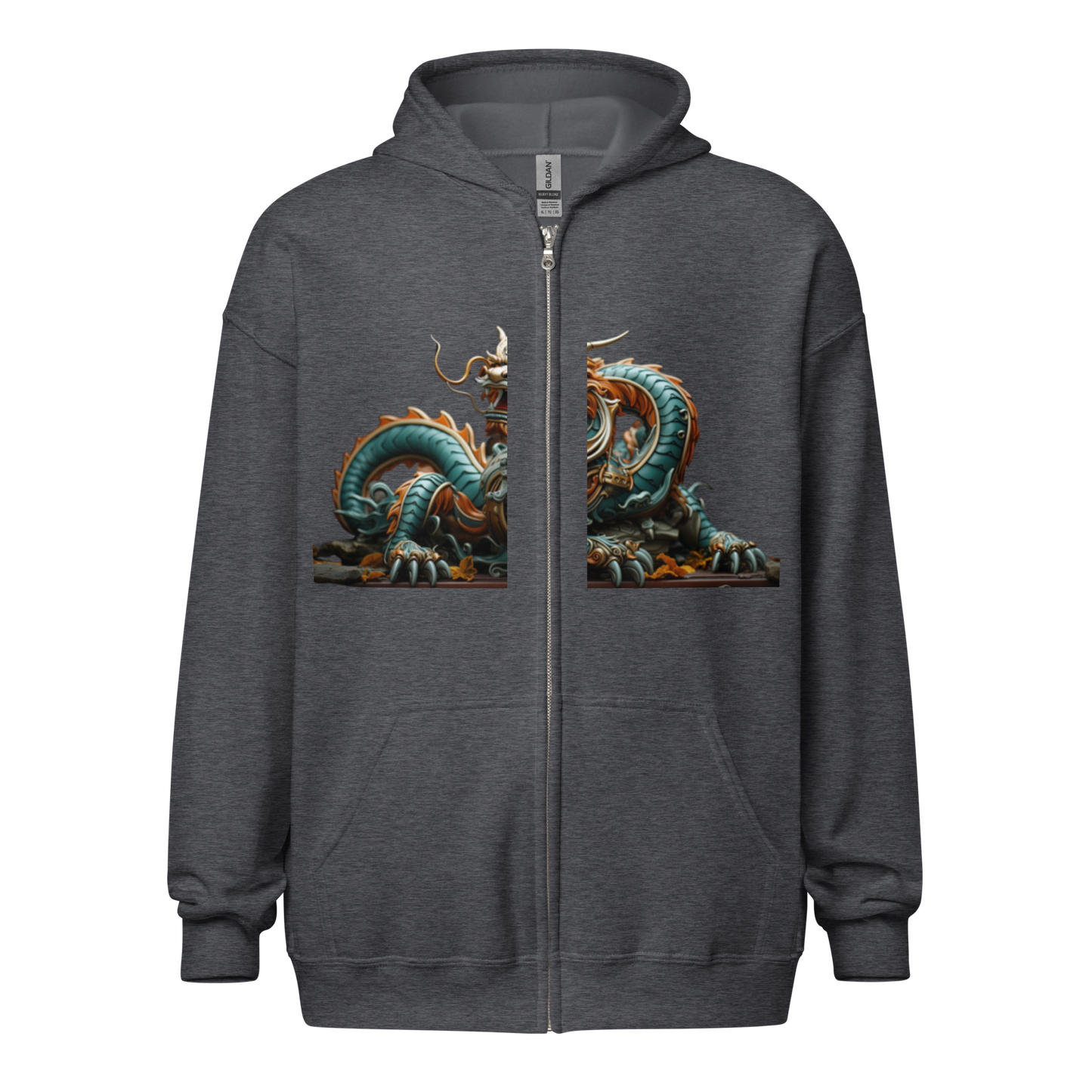 Unisex heavy blend zip hoodie