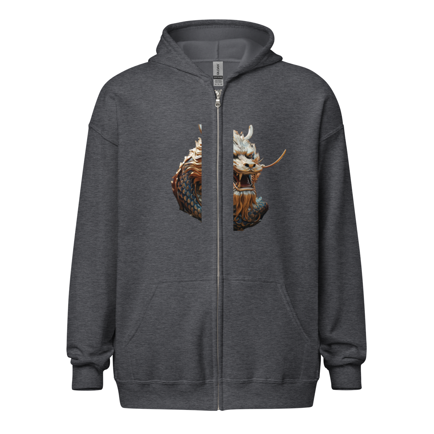 Unisex heavy blend zip hoodie