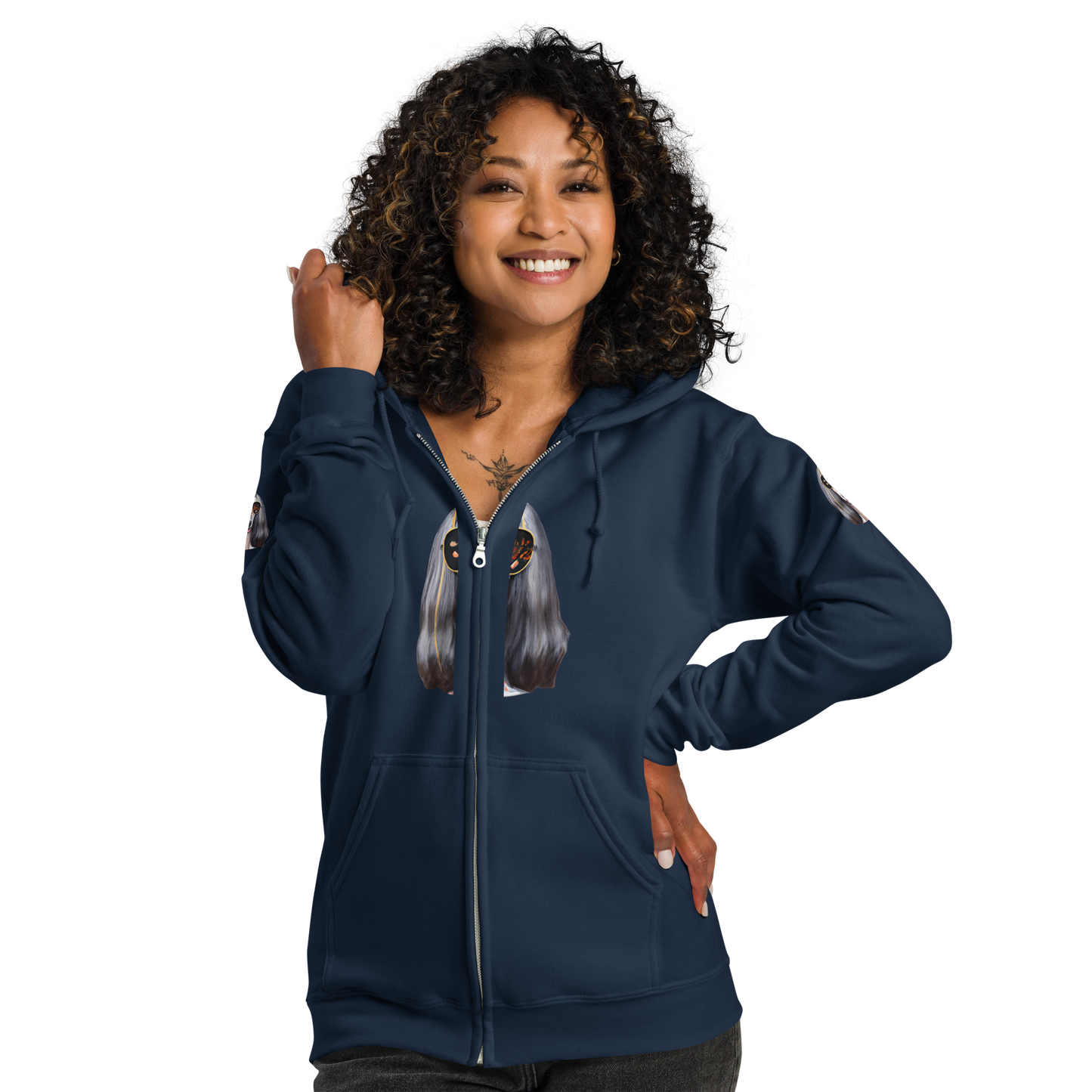 Unisex heavy blend zip hoodie