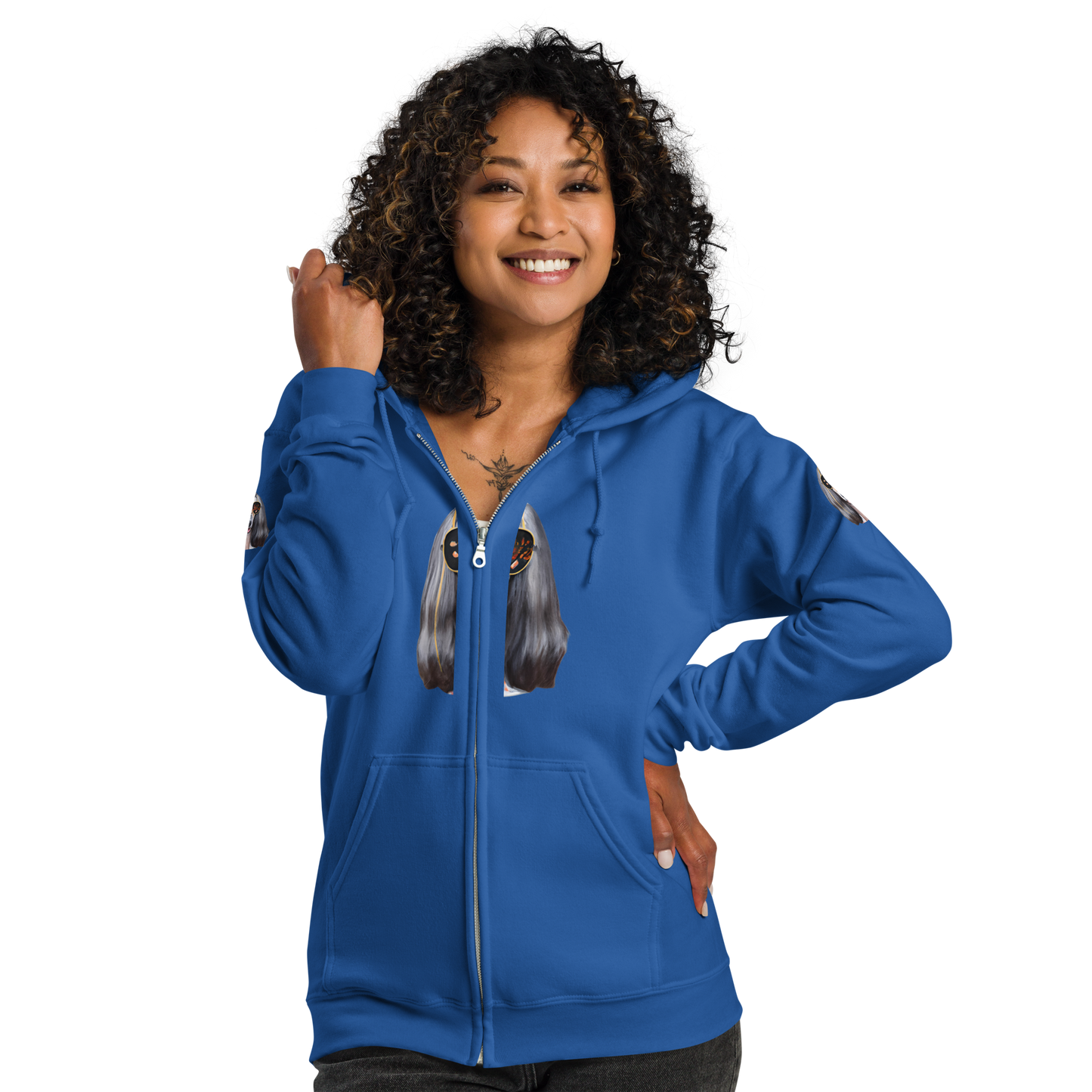 Unisex heavy blend zip hoodie