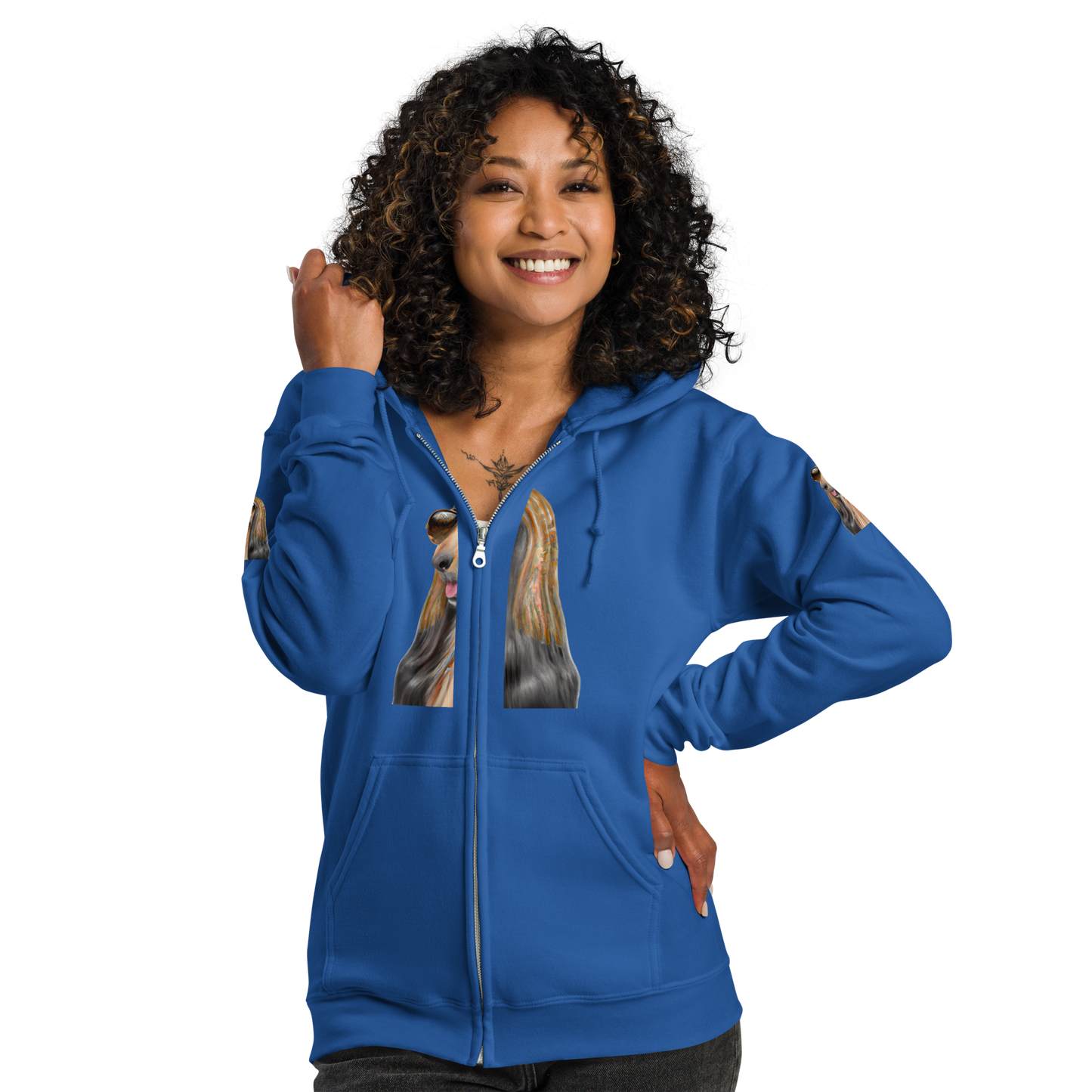 Unisex heavy blend zip hoodie