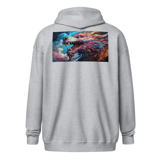 Unisex heavy blend zip hoodie