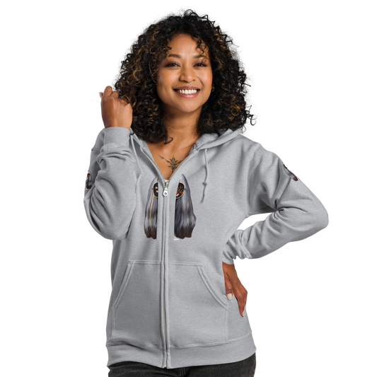 Unisex heavy blend zip hoodie