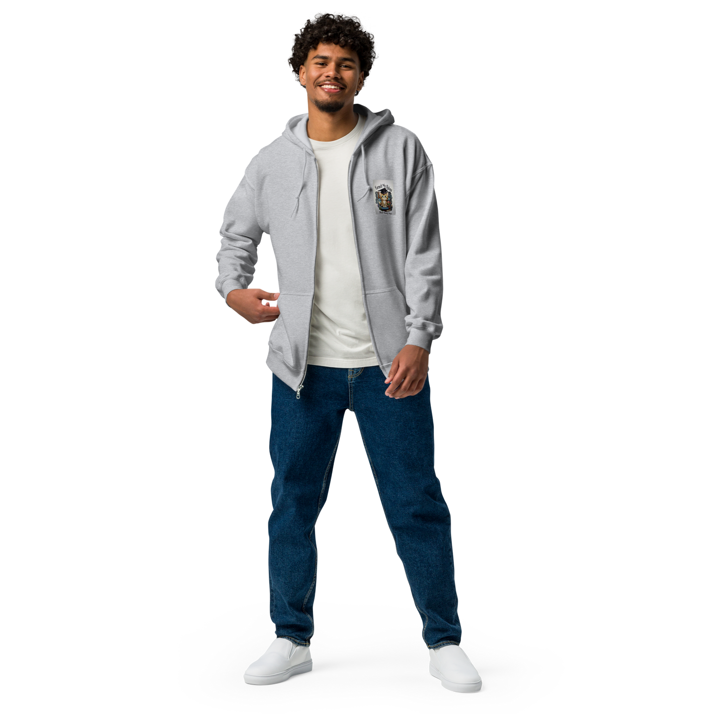 Unisex heavy blend zip hoodie