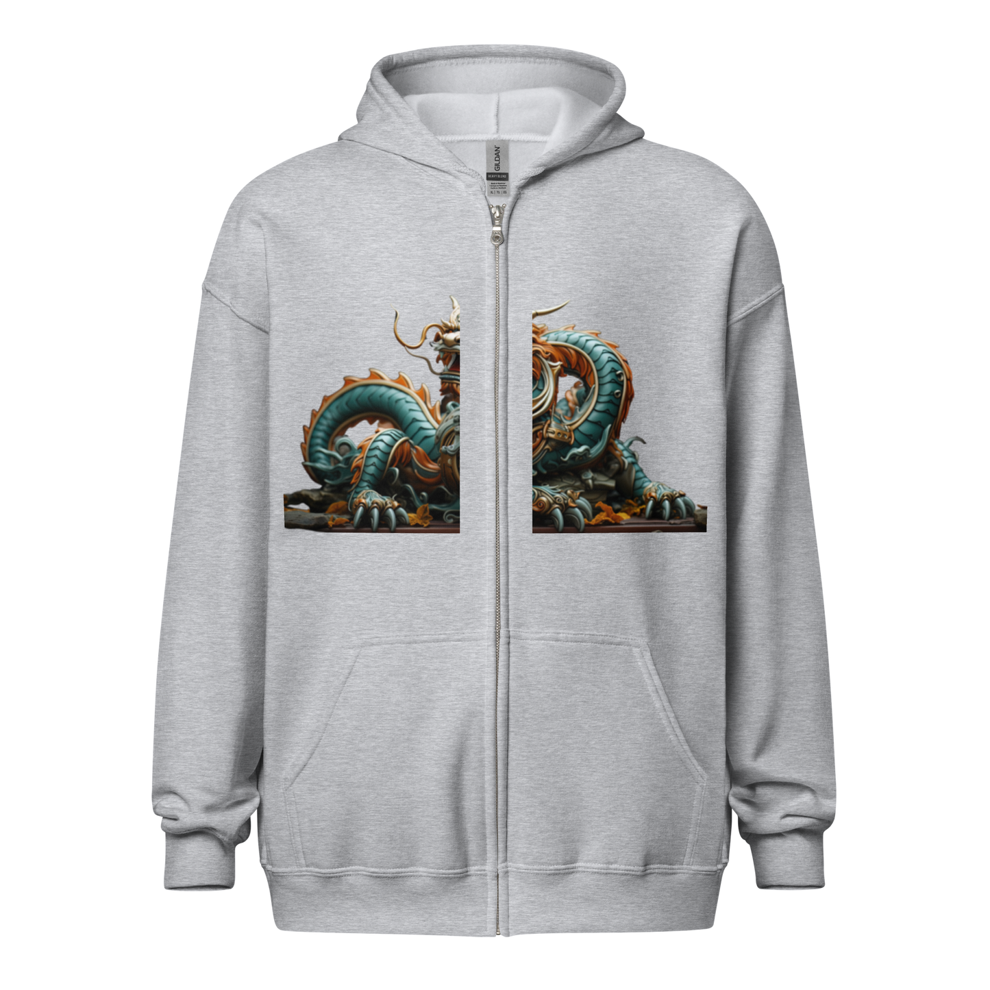 Unisex heavy blend zip hoodie